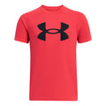 Tech Big Logo Camiseta de manga corta Chicos - rojo,