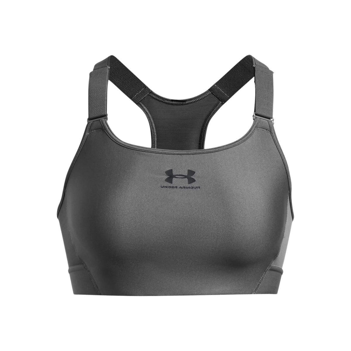 Under Armour HeatGear High Sujetador Deportivo Mujeres-Gris