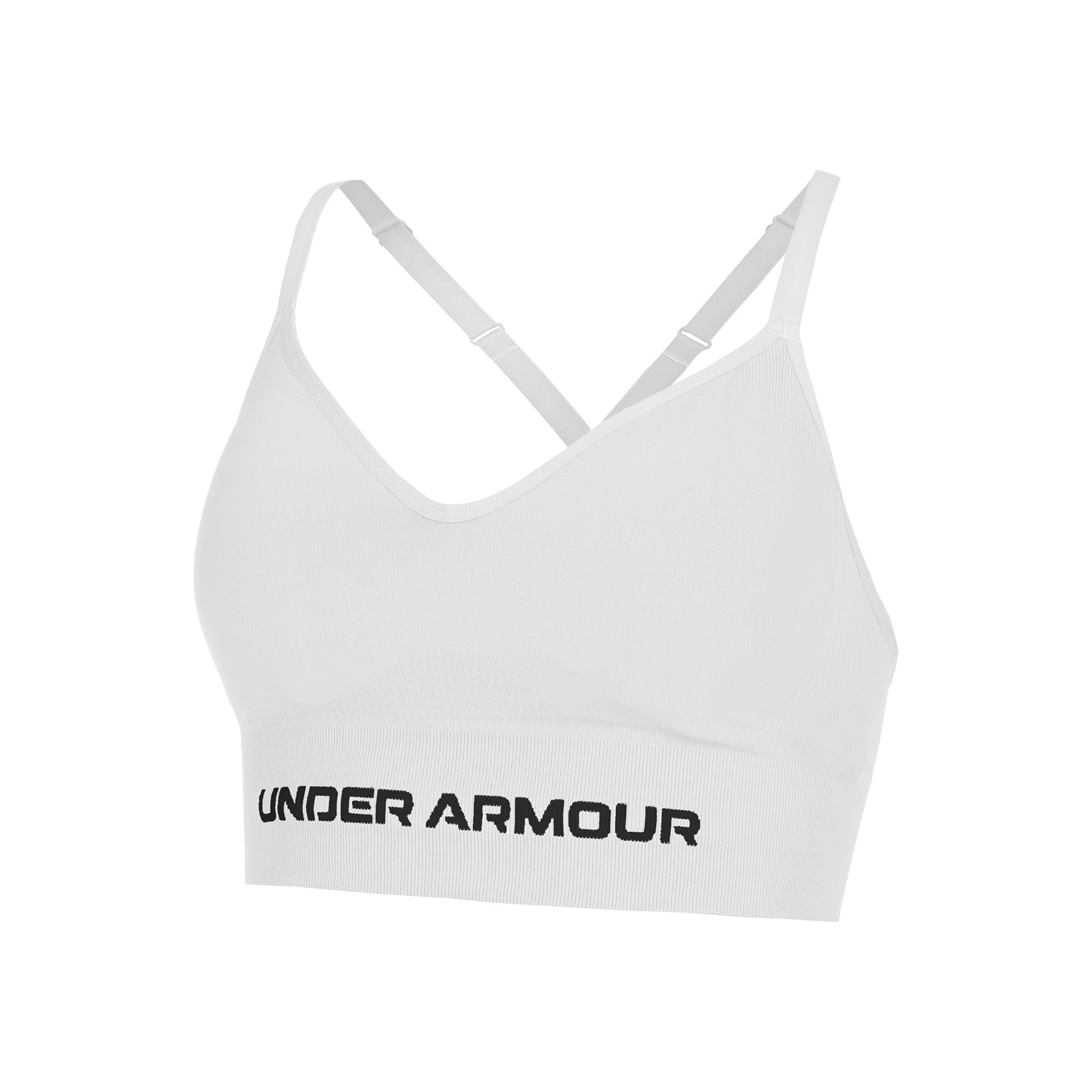 Under Armour Vanish Seamless Sujetador Deportivo Mujeres-Blanco,Negro