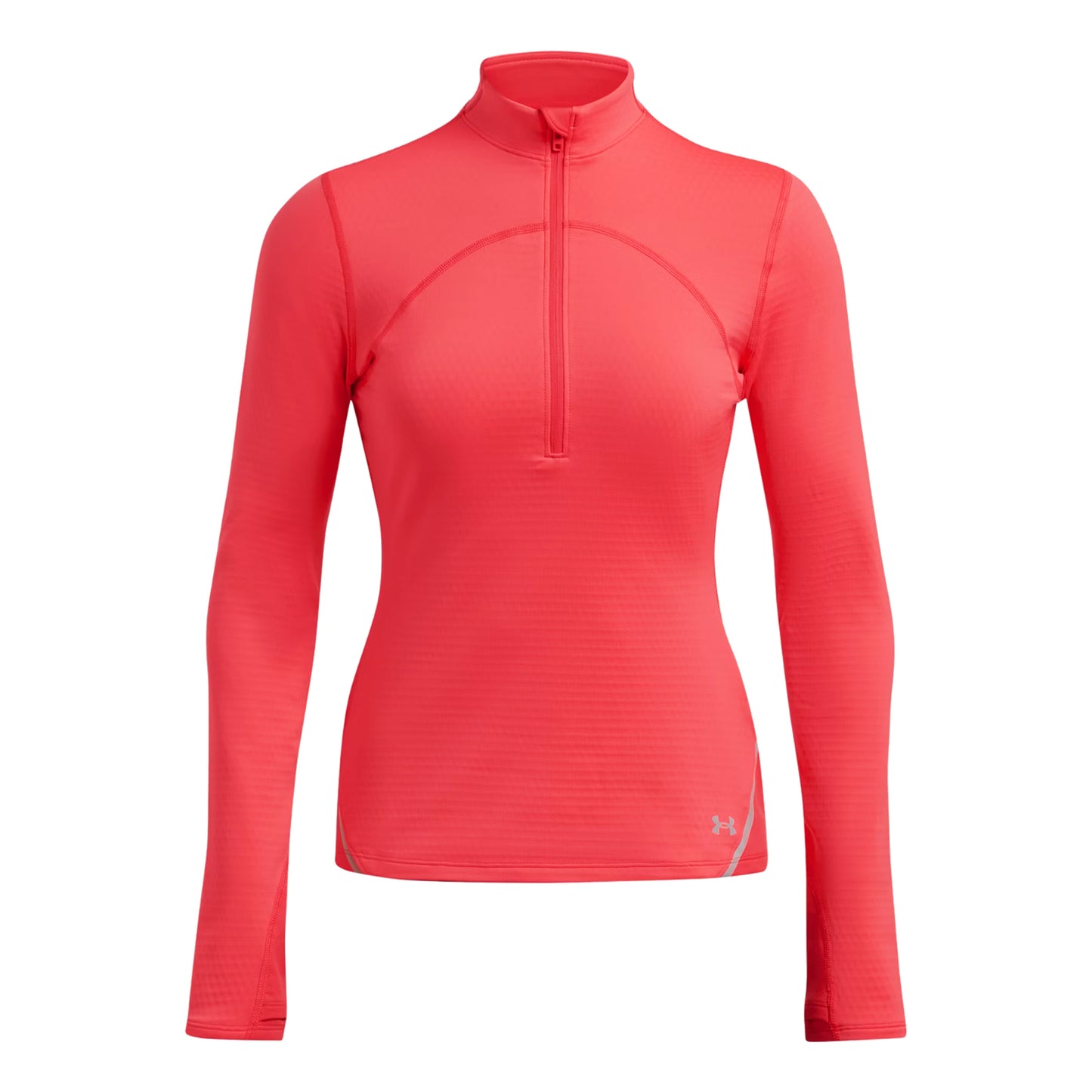 Under Armour Vanish CW 1/2 Zip Camiseta De Manga Larga Mujeres-Rojo