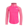 Tech Graphic Half-Zip Camiseta de manga larga Chicas - rosa neón,