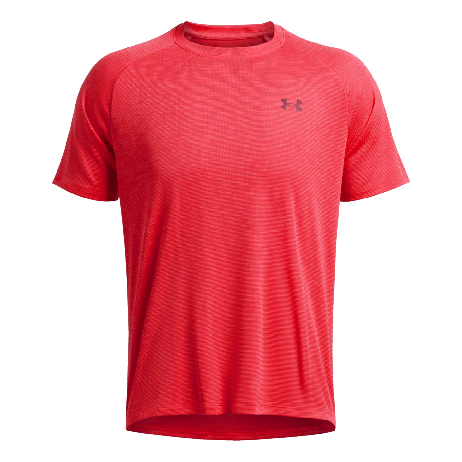 Under Armour Tech Textured Camiseta de manga corta Hombres - rojo,