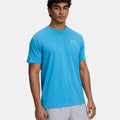 Sportstyle Camiseta De Manga Corta Hombres-Turquesa,Blanco