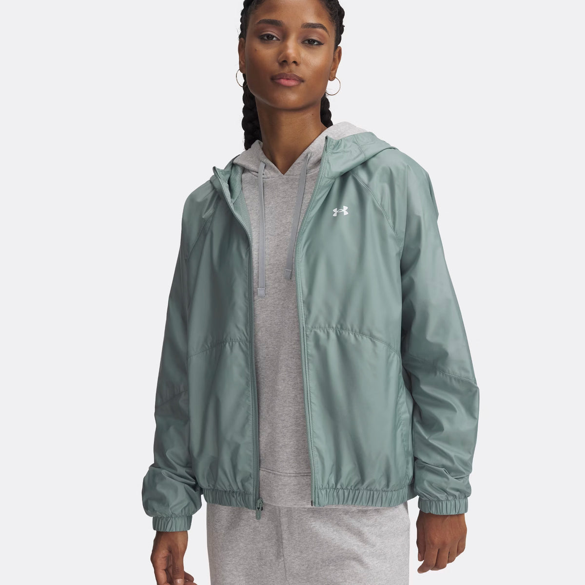 Under Armour Rival Sport Chaqueta De Entrenamiento Mujeres-Verde