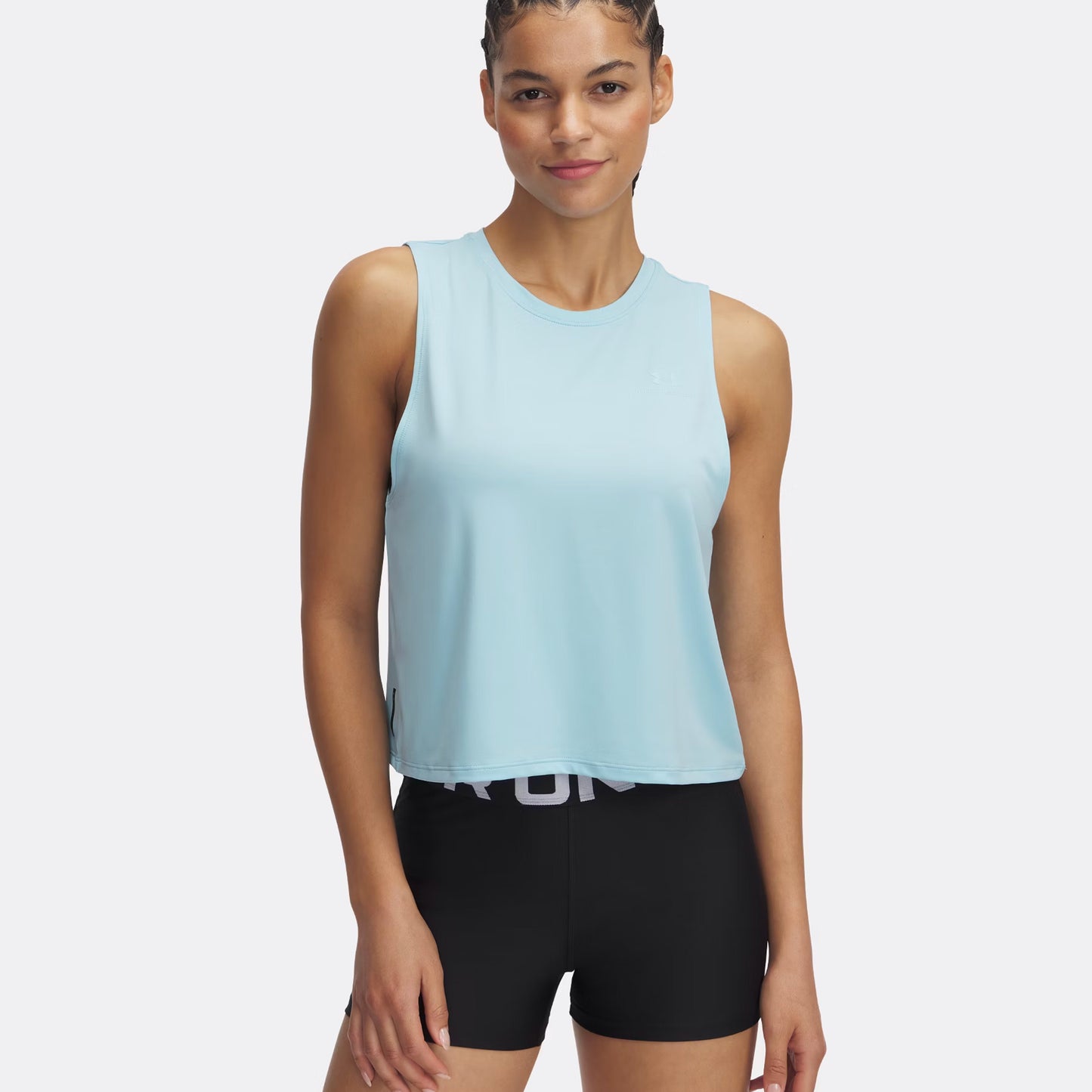 Under Armour Vanish Energy Crop Camiseta De Tirantes Mujeres-Azul