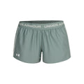 Tech Play Up Shorts Con Bolsillo Para Pelota Mujeres-Verde