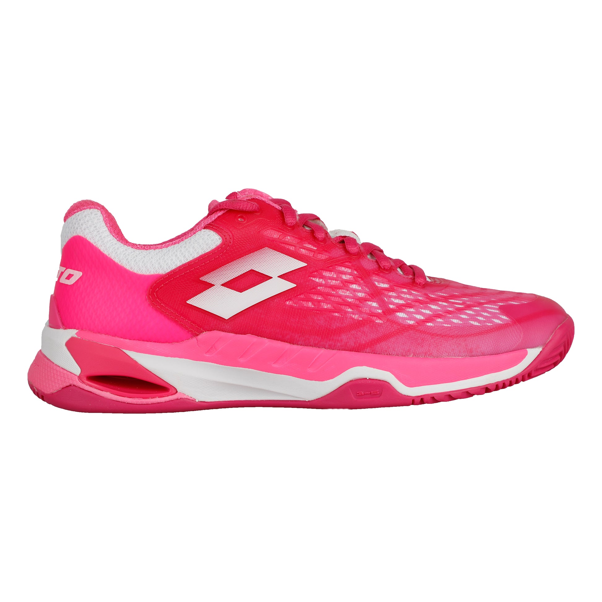 Lotto Mirage 100 Clay Zapatilla tierra batida Mujeres - rosa, blanco