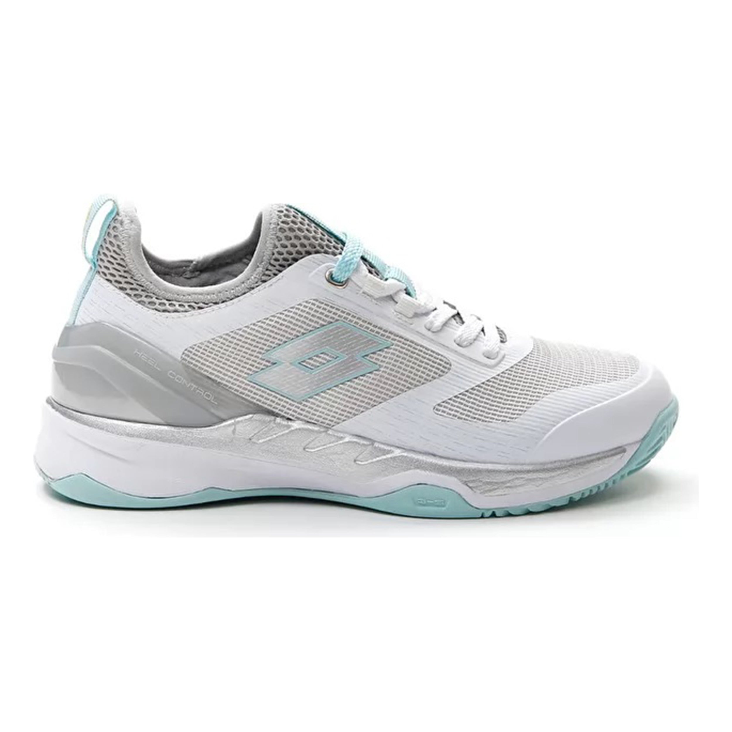 Lotto Mirage 200 Zapatilla Tierra Batida Mujeres-Blanco,Plateado