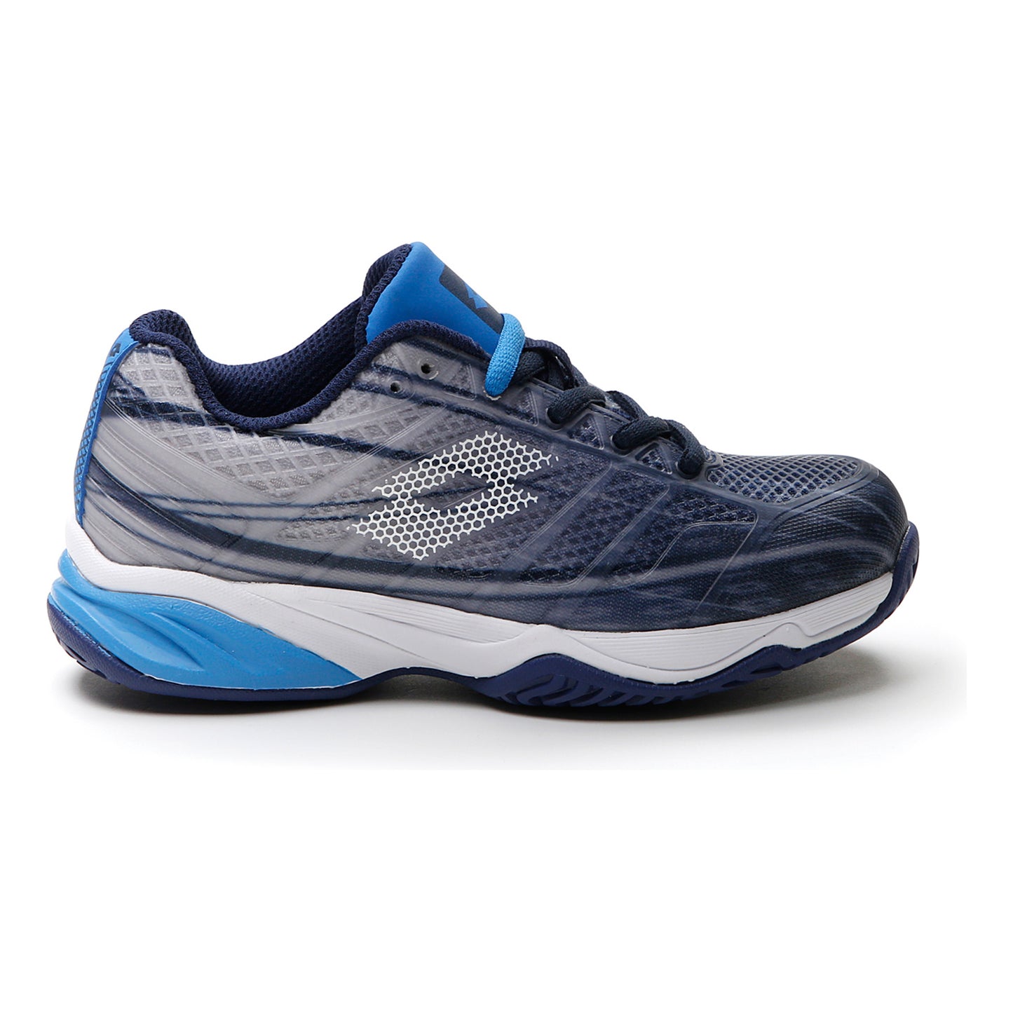Lotto Mirage 300 Zapatilla todas las superficies Niños - azul oscuro, blanco