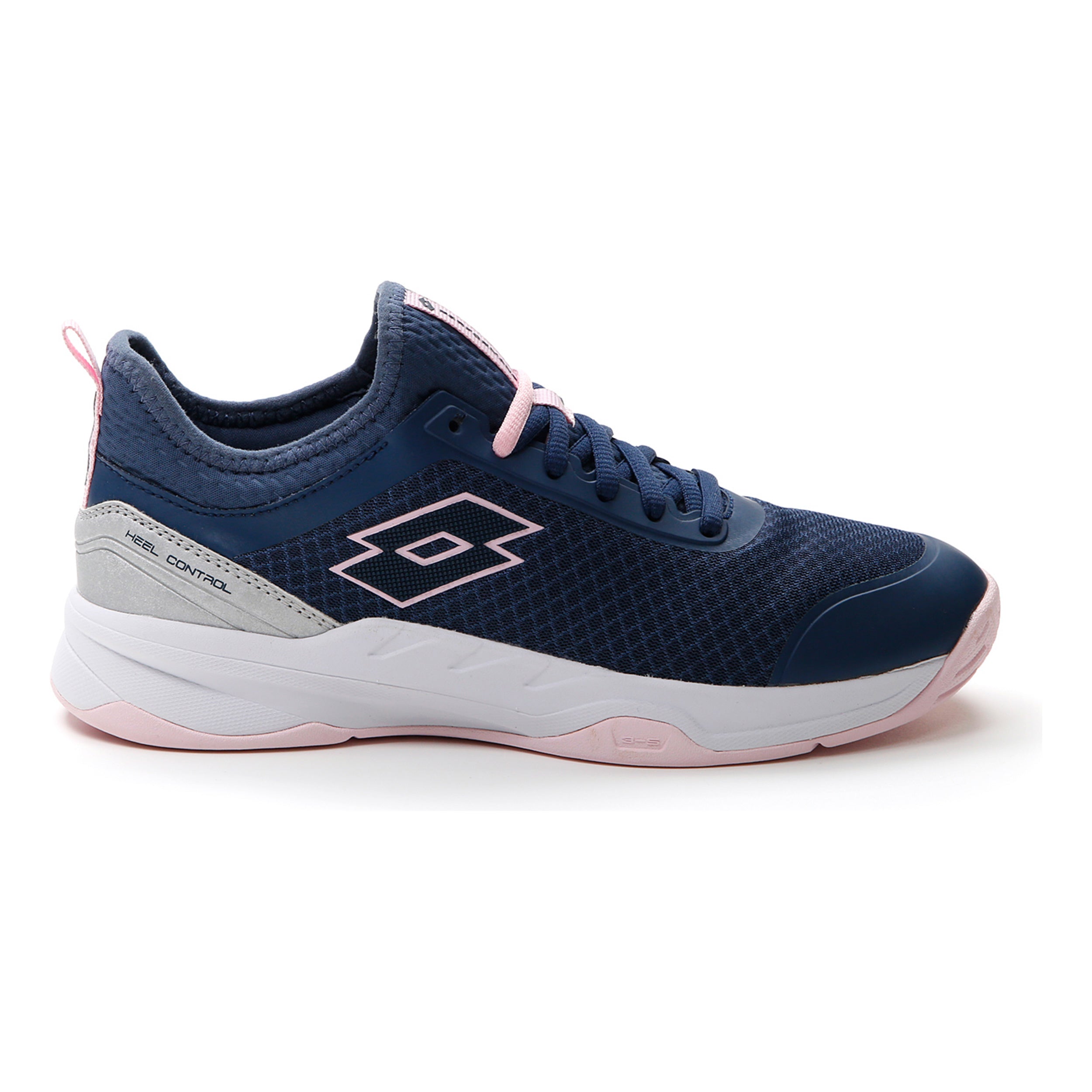 Lotto Mirage 500 II Zapatilla Todas Las Superficies Mujeres-Azul Oscuro,Rosa