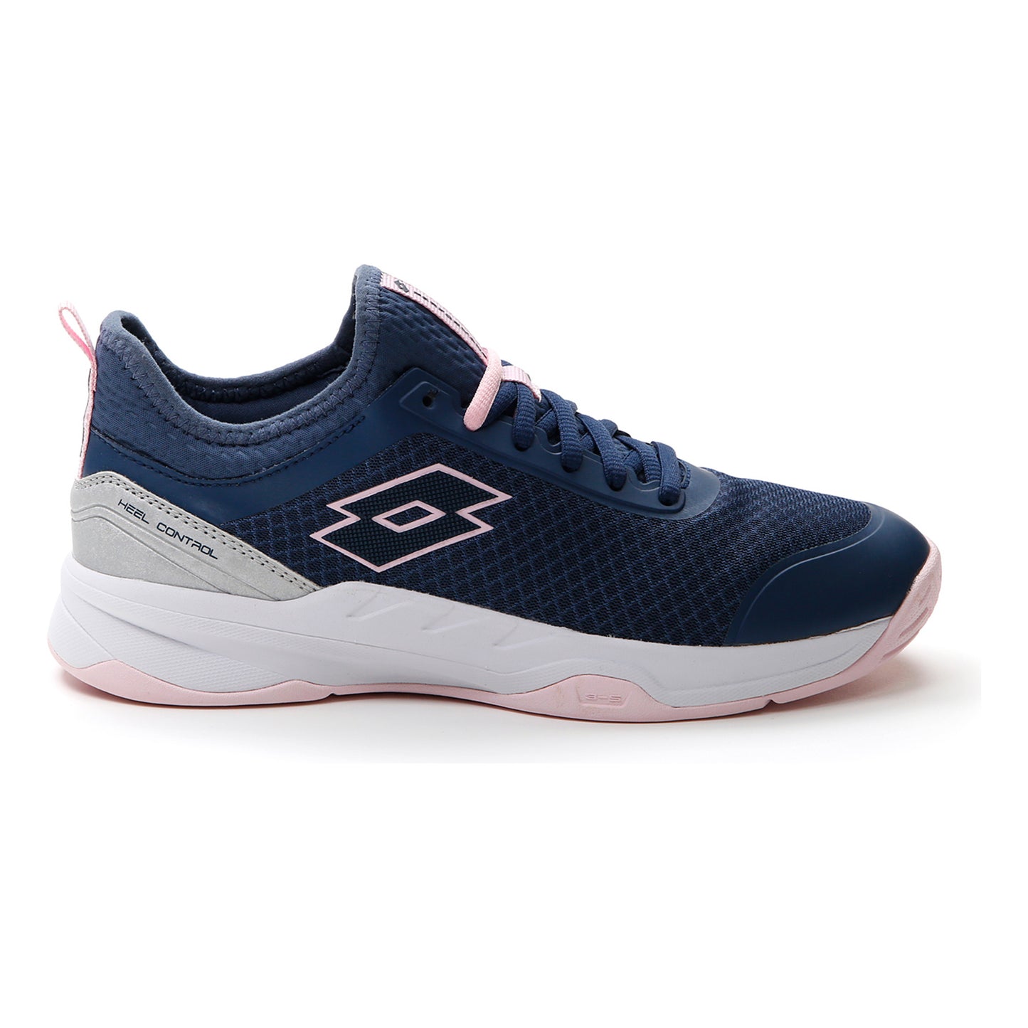 Lotto Mirage 500 II Zapatilla Todas Las Superficies Mujeres-Azul Oscuro,Rosa