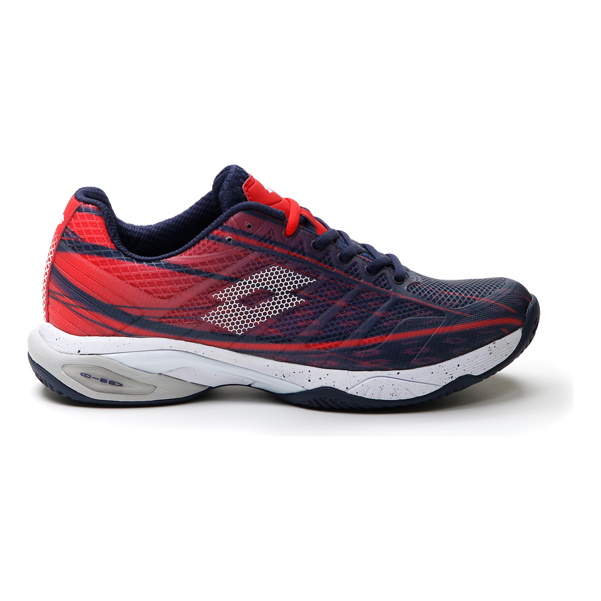 Lotto Mirage 300 CLY Zapatilla tierra batida Hombres-azul oscuro, rojo