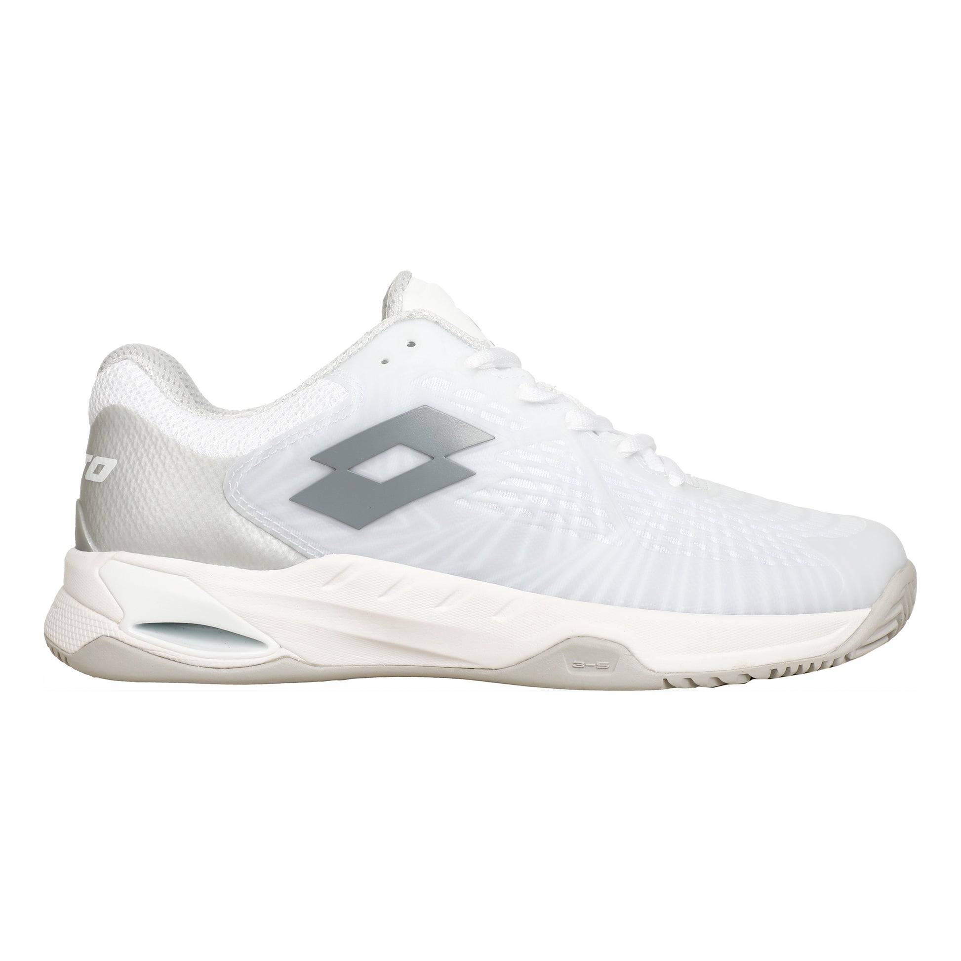 Lotto Mirage 100 II Zapatilla tierra batida Mujeres-blanco, gris