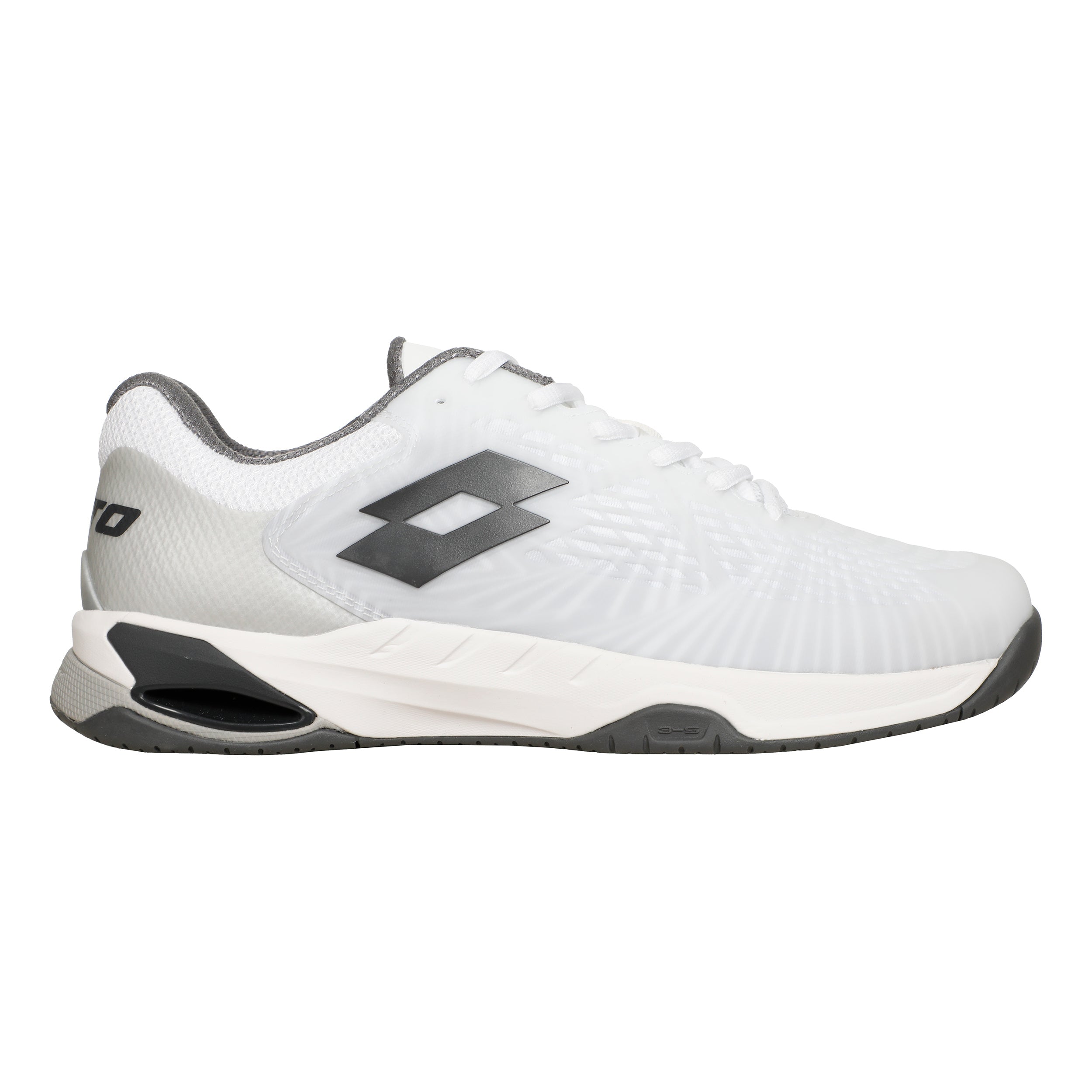 Lotto Mirage 100 II SPD Zapatilla Todas Las Superficies Hombres-Blanco,Gris