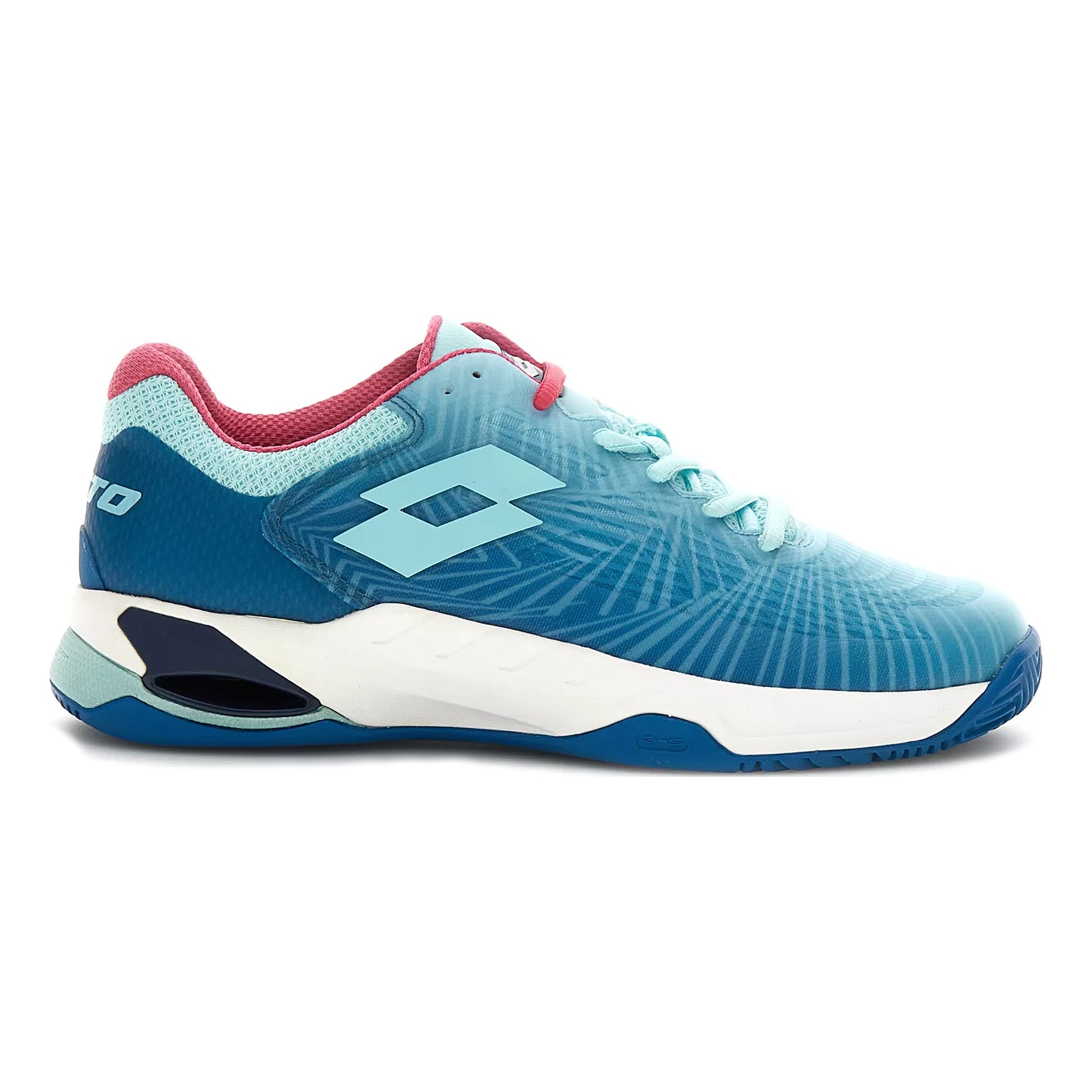 Lotto Mirage 100 II Zapatilla tierra batida Mujeres-turquesa, azul