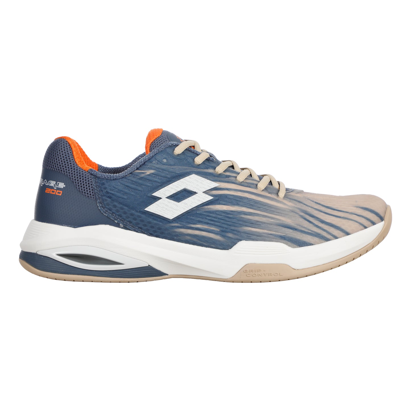Lotto Mirage 200 II PRT SPD Zapatilla todas las superficies Hombres - azul oscuro, beige