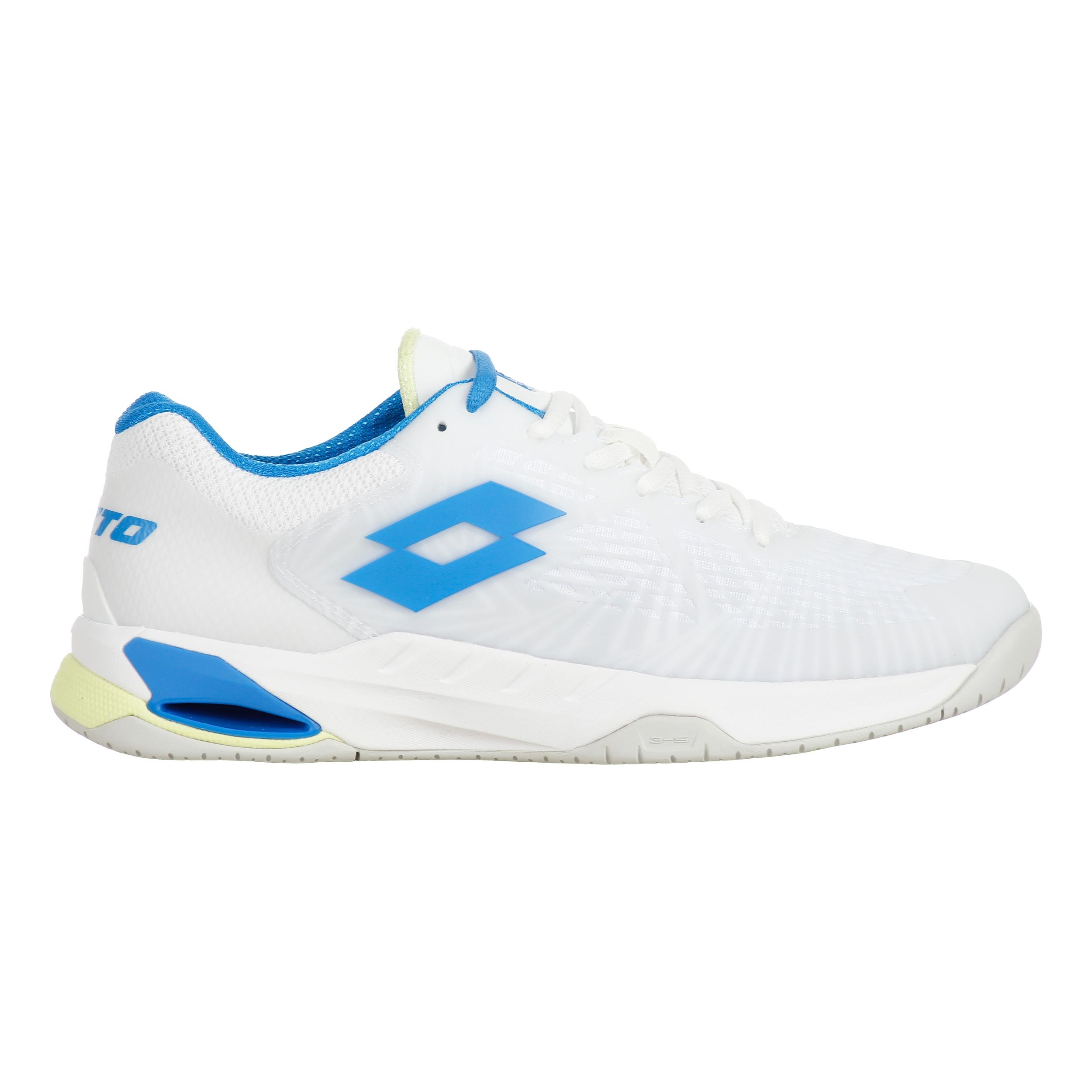Lotto Mirage 100 II SPD Zapatilla Todas Las Superficies Hombres-Blanco,Azul