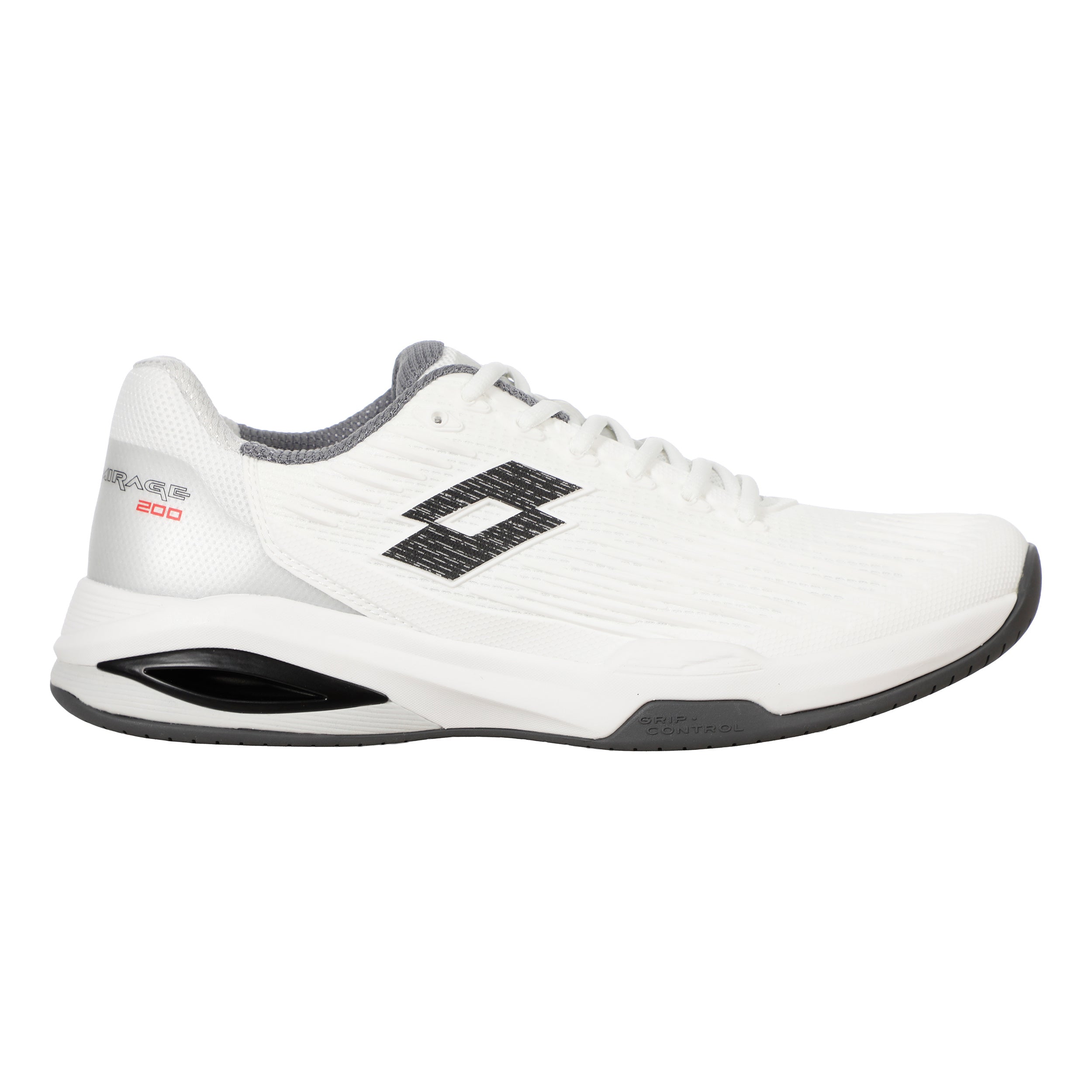 Lotto MIRAGE 200 II SPD Zapatilla todas las superficies Hombres-blanco, negro