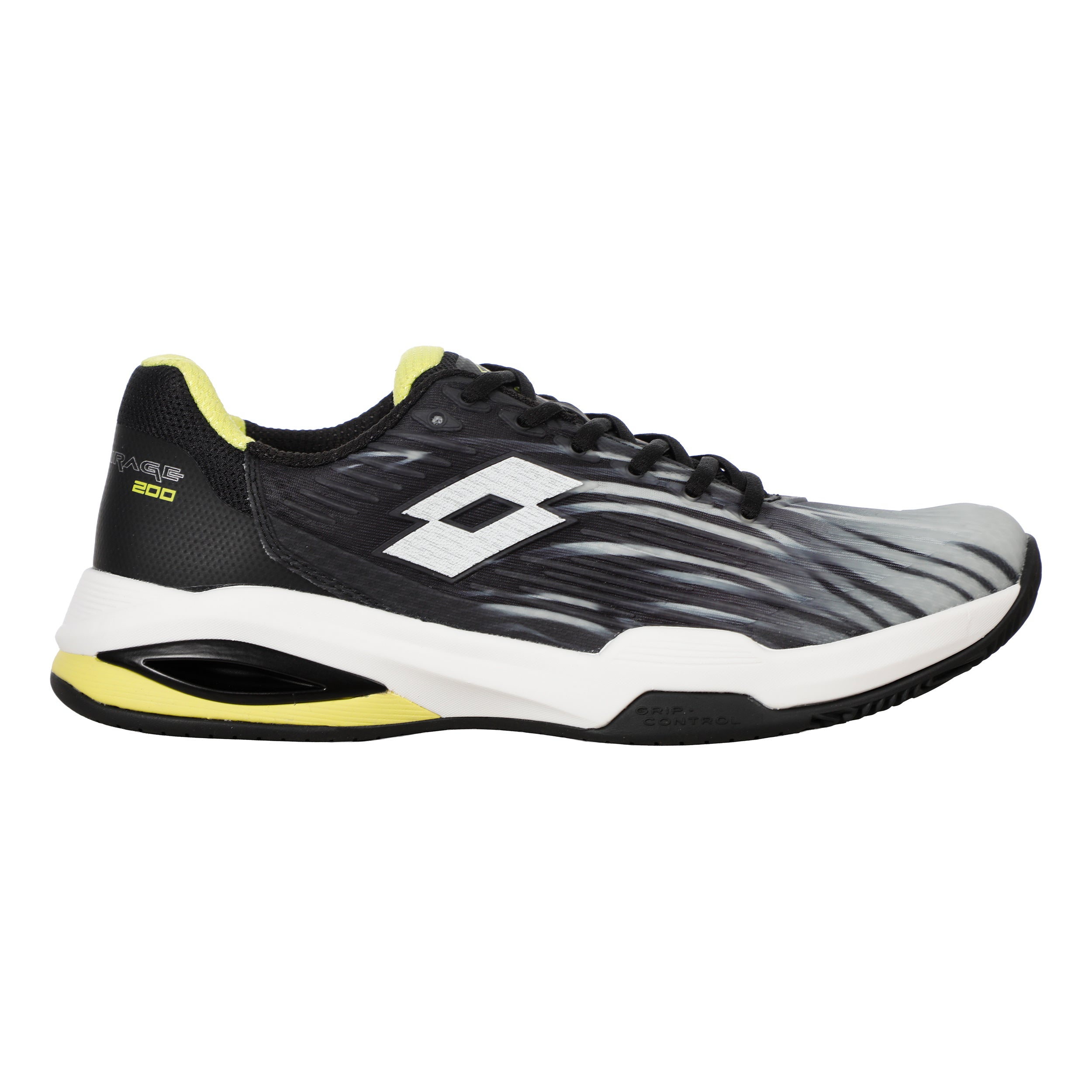 Lotto Mirage 200 II PRT SPD Zapatilla tierra batida Hombres - negro, blanco
