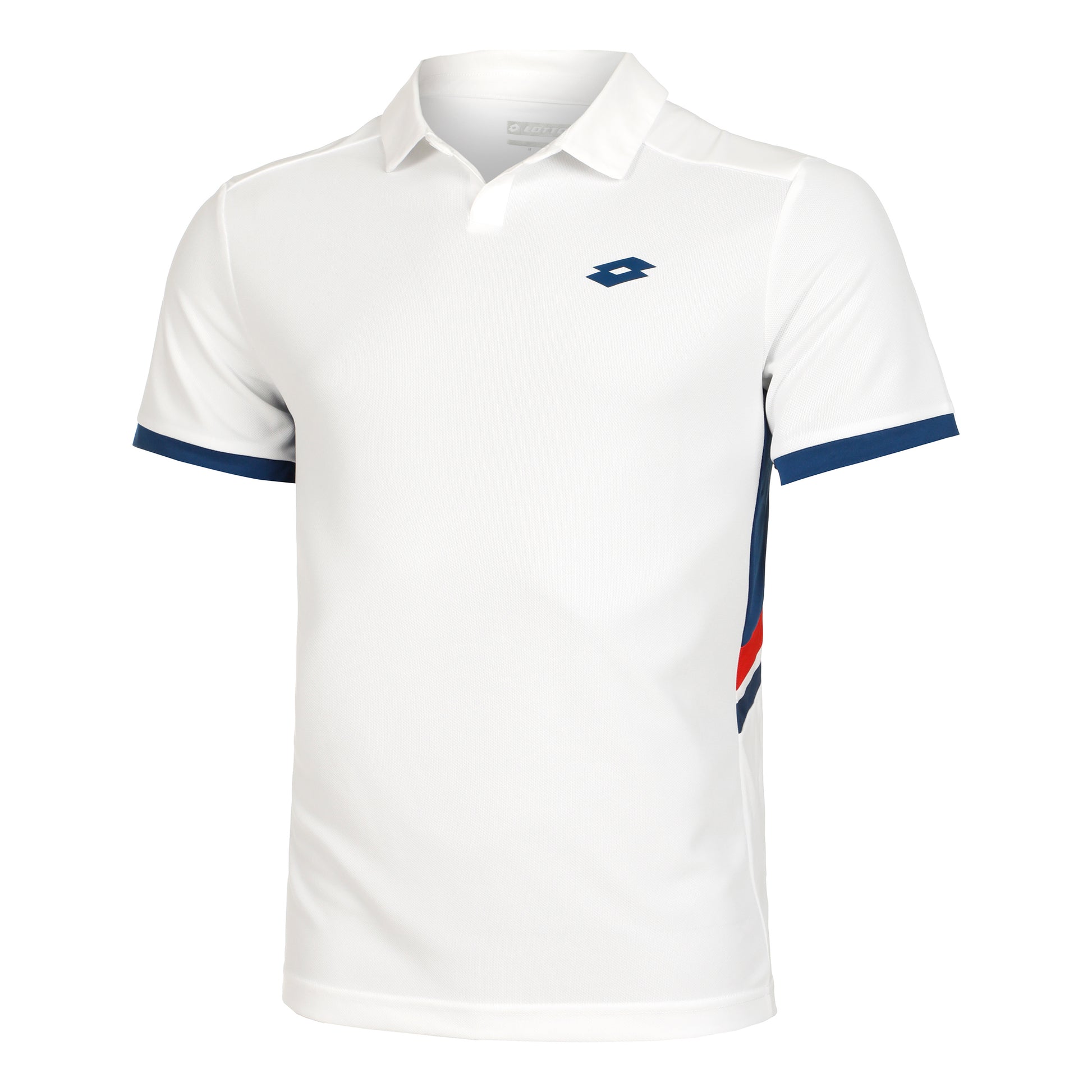 Lotto Squadra III Polo Hombres - blanco