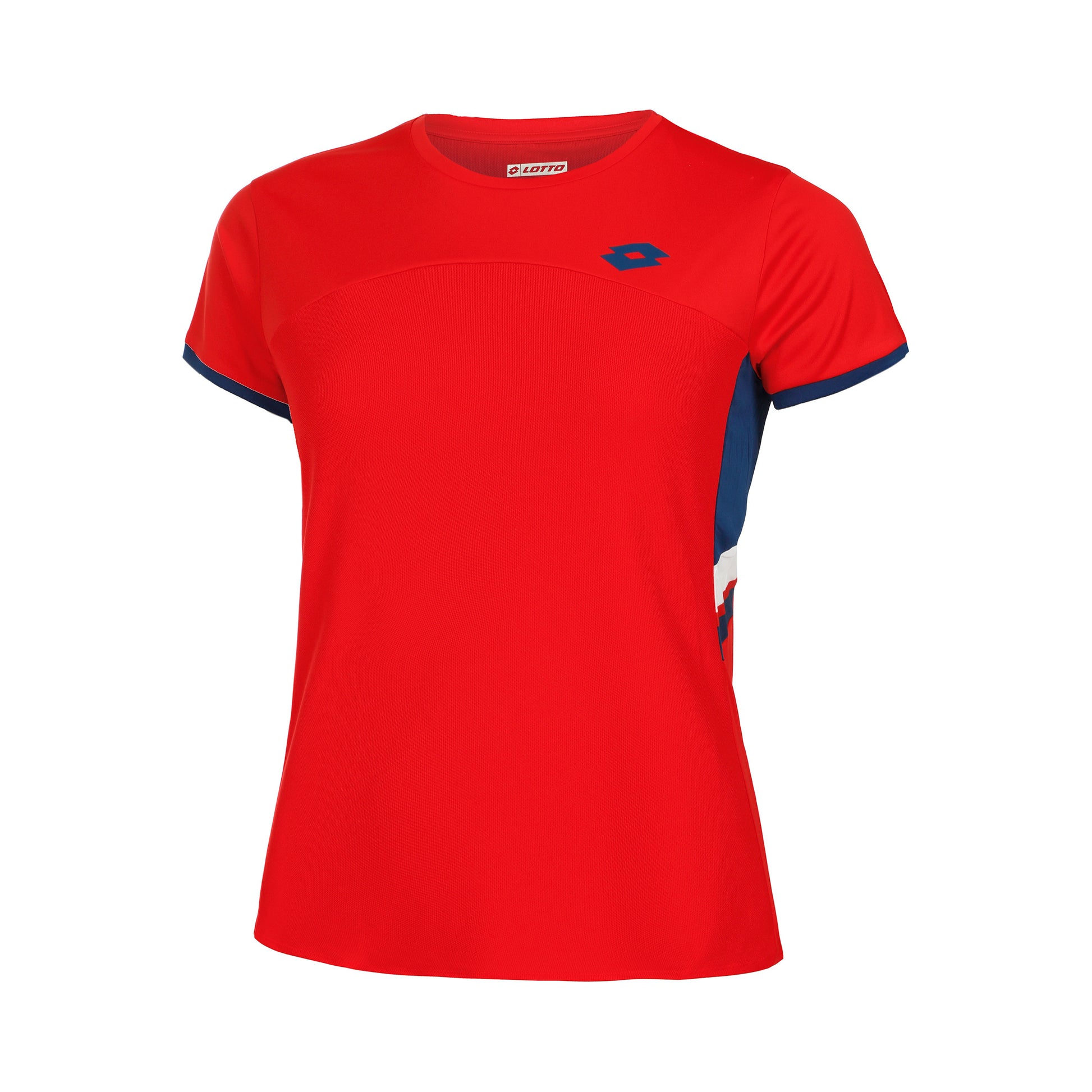 Lotto Squadra III Camiseta de manga corta Chicas - rojo,