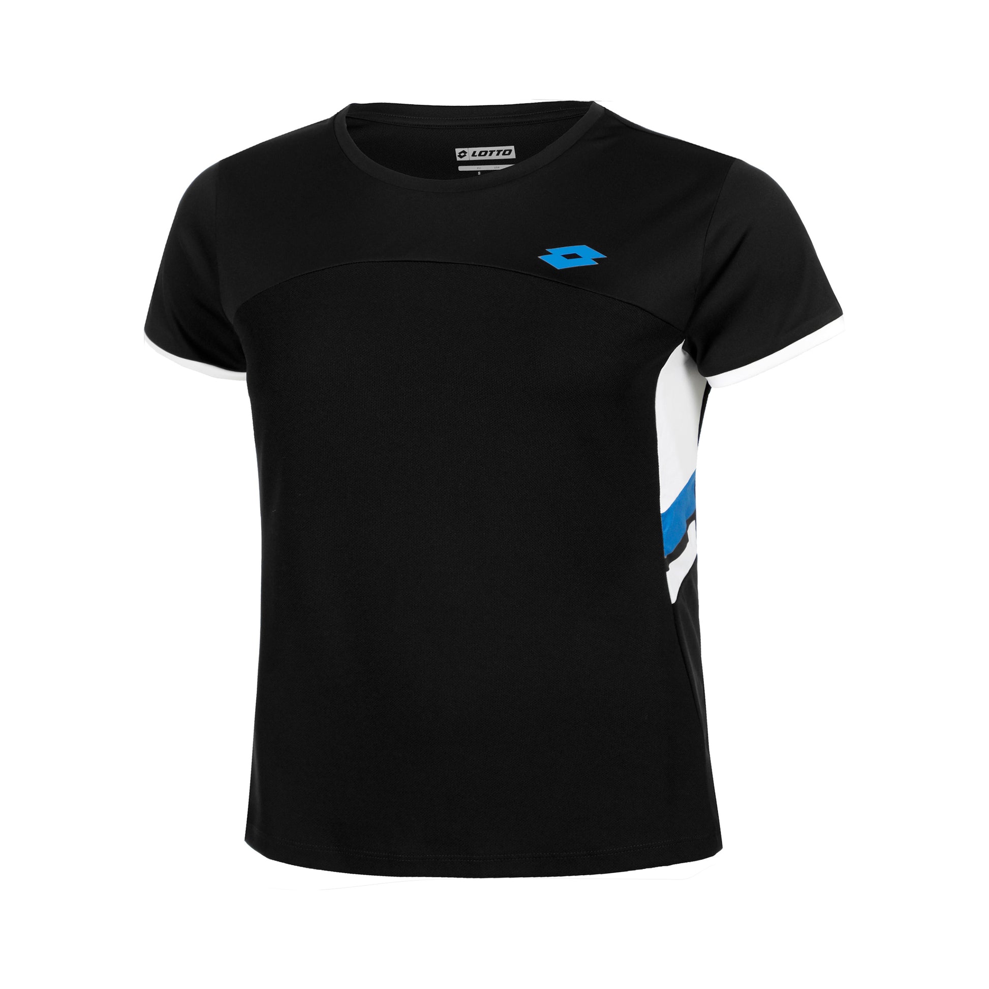 Lotto Squadra III Camiseta de manga corta Chicas - negro,