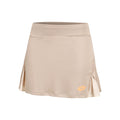 Tech Falda Mujeres - beige,