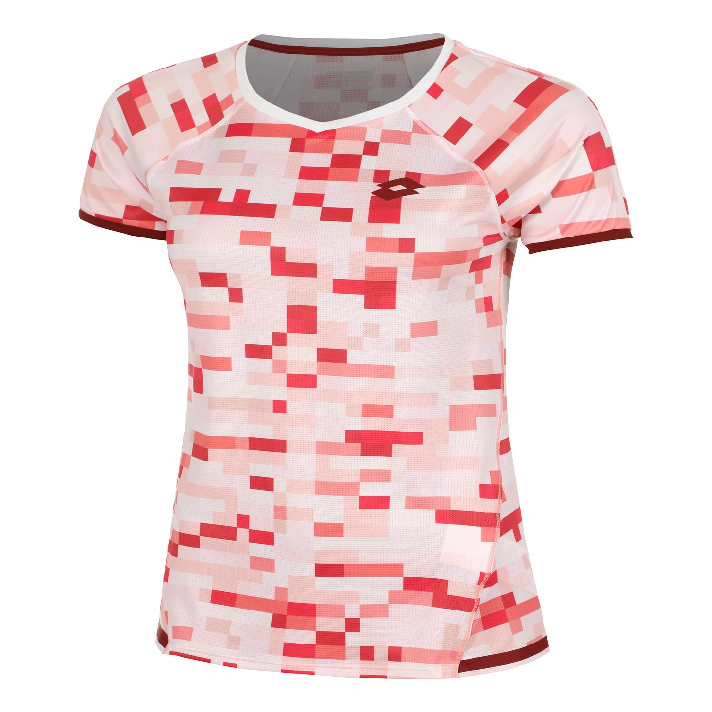 Lotto Tech III Camiseta De Manga Corta Mujeres-Albaricoque,Multicolor