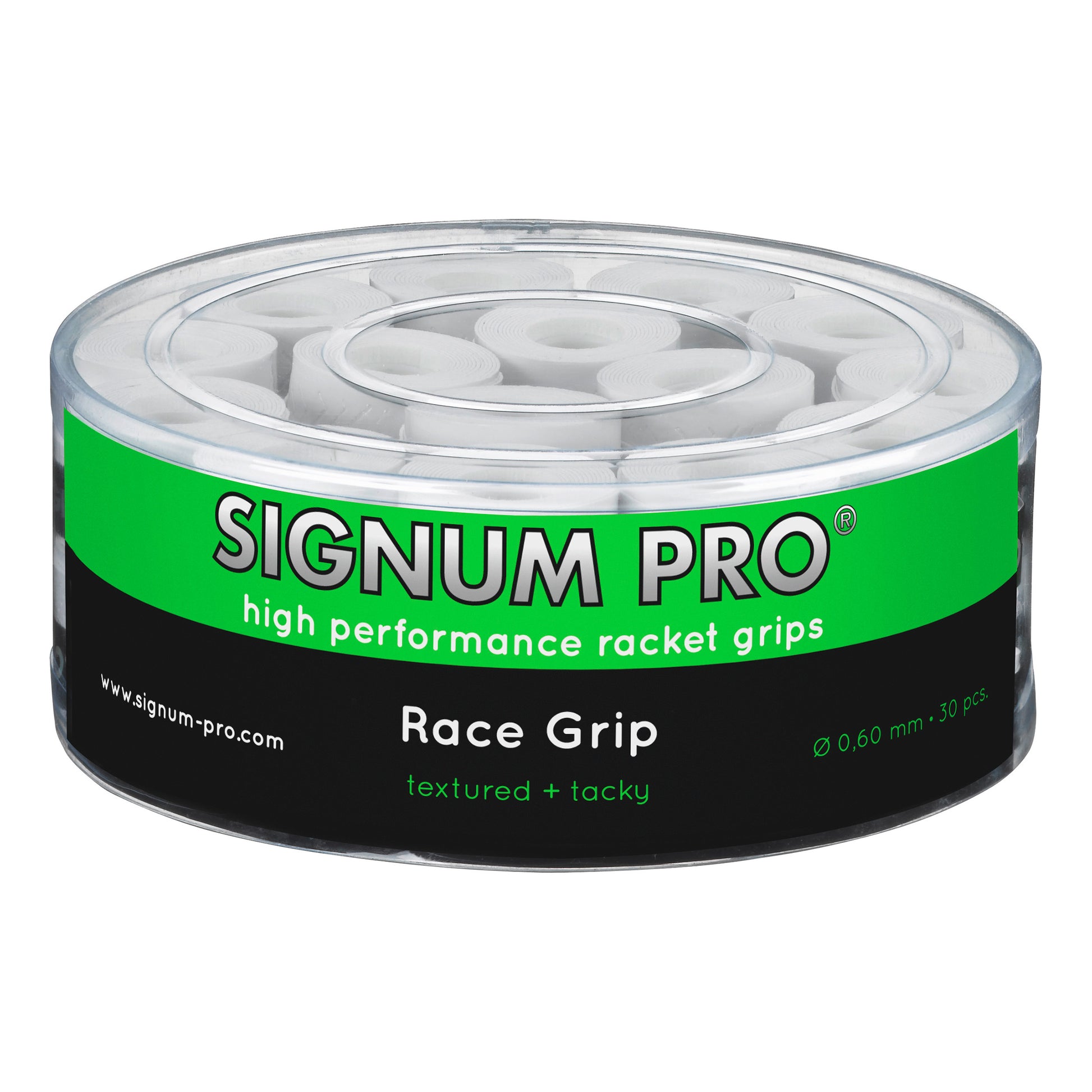 Signum Pro Race Grip Pack De 30-Blanco