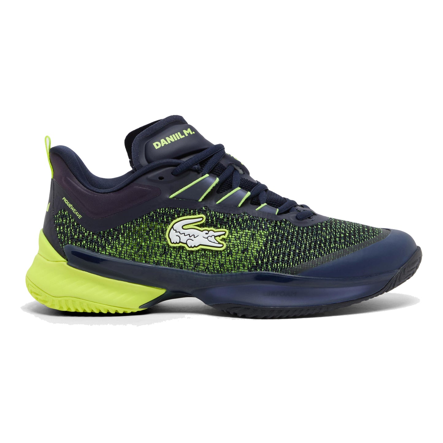 Lacoste Medvedev AG-LT Ultra Zapatilla tierra batida Hombres - azul oscuro, amarillo