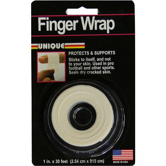 Tourna Finger Wrap Cinta Adhesiva 1 Rollo-Blanco