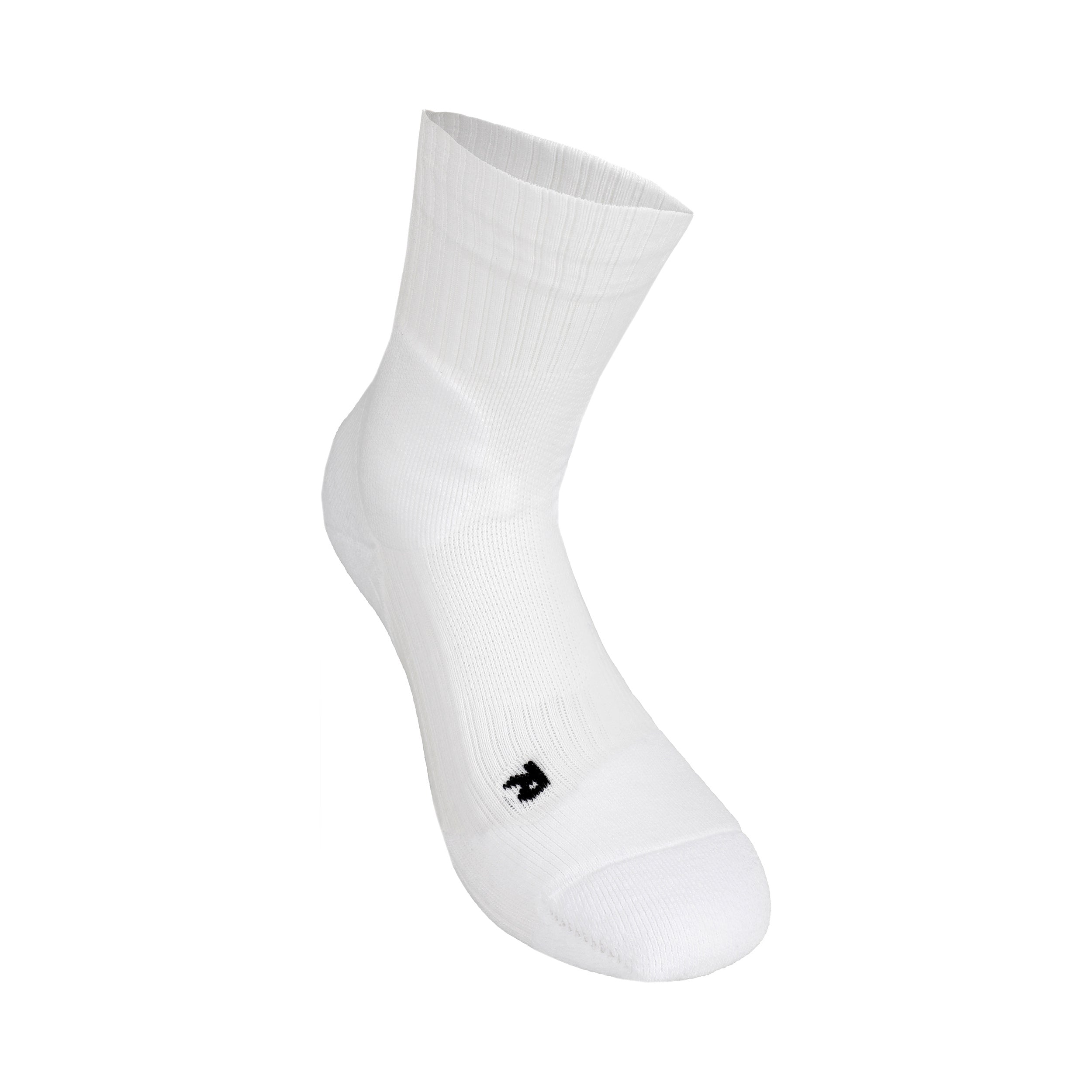 Falke TE2 Calcetines De Tenis Hombres-Blanco,Negro