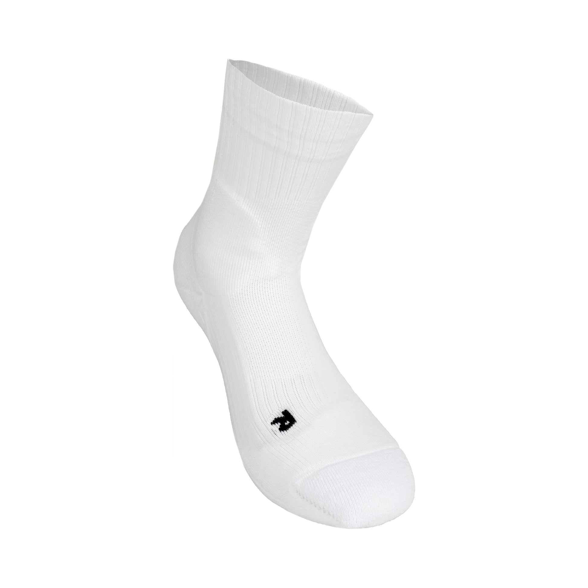 Falke TE2 Calcetines De Tenis Hombres-Blanco,Negro