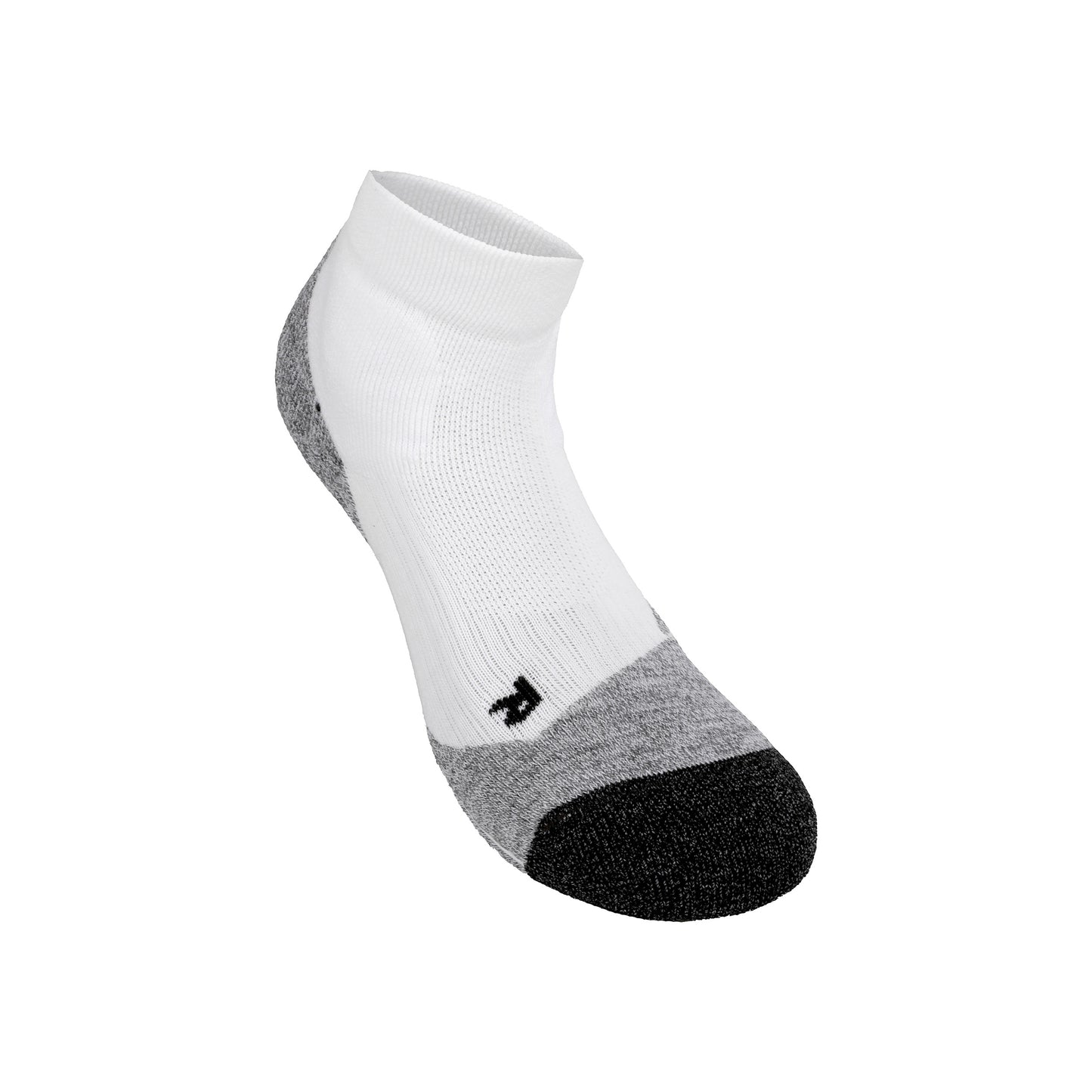 Falke TE2 Short Calcetines De Tenis Mujeres-Gris Claro,Negro