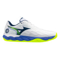 Wave Enforce Court Zapatilla tierra batida Hombres - blanco, azul