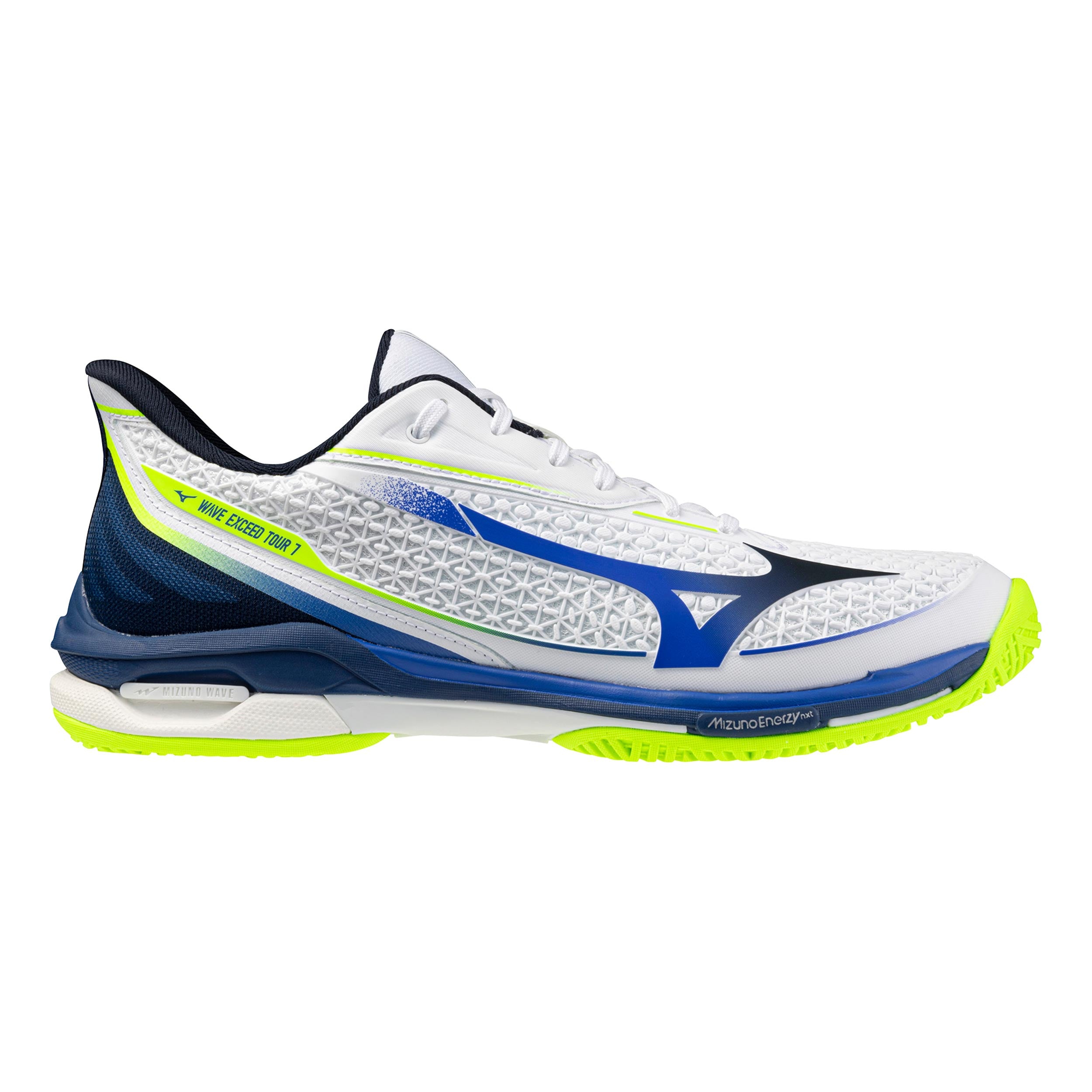 Mizuno Wave Exceed Tour 7 Zapatilla todas las superficies Hombres - azul, lima