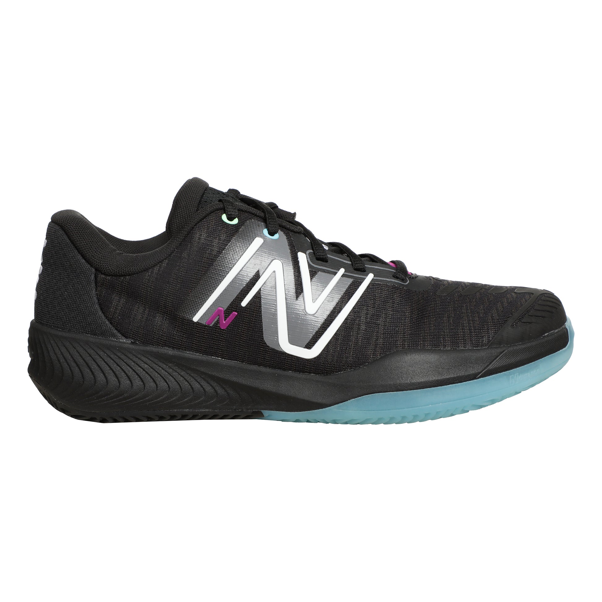 New Balance FuelCell 996v6 Zapatilla tierra batida Hombres - negro, turquesa