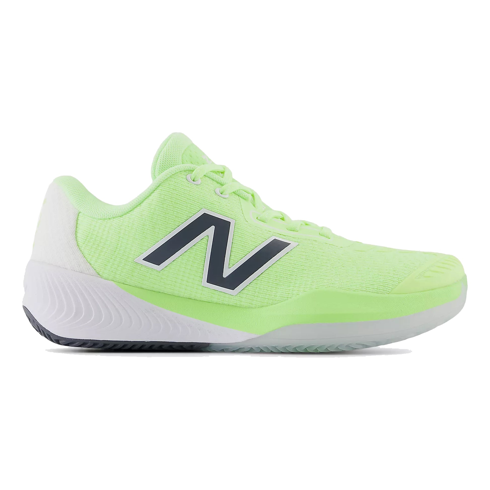 New Balance 996 Zapatilla tierra batida Mujeres - amarillo neón, blanco
