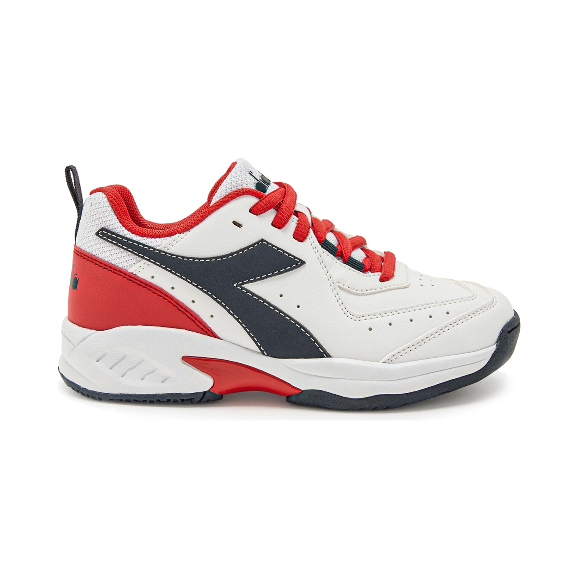 Diadora S. Challenge 5 SL AC Zapatilla todas las superficies Niños - blanco, rojo