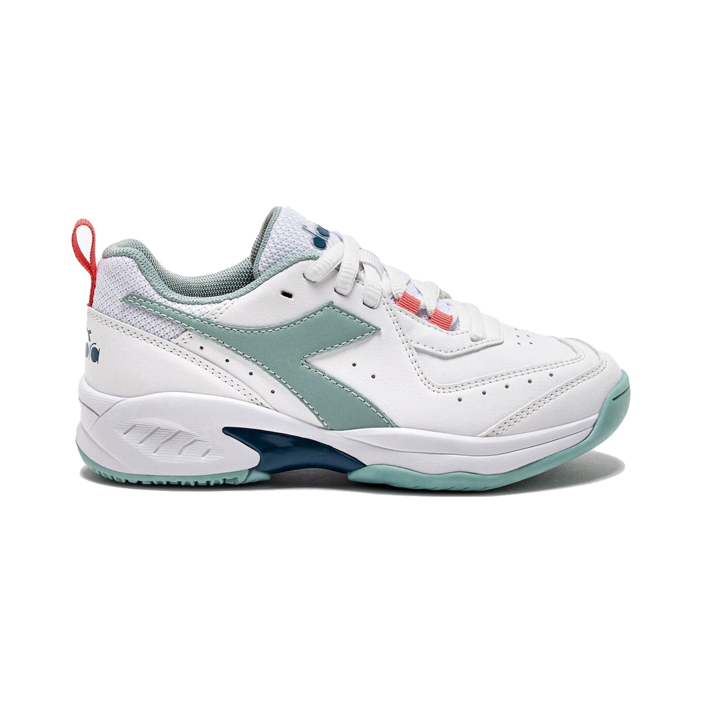 Diadora S. Challenge 5 SL AC Zapatilla todas las superficies Niños - blanco, mint