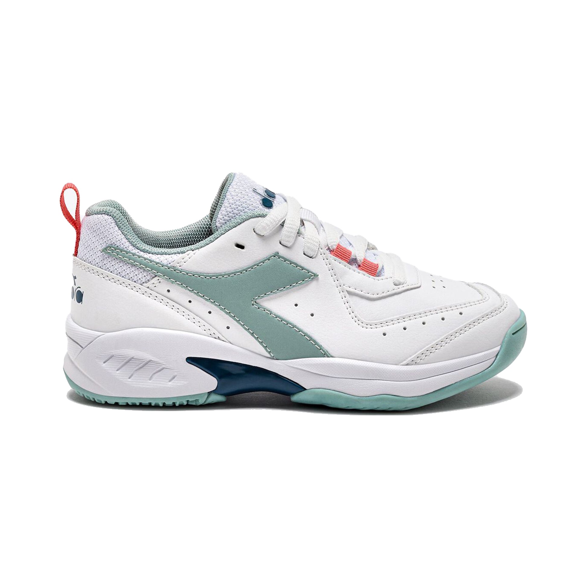 Diadora S. Challenge 5 SL AC Zapatilla todas las superficies Niños - blanco, mint