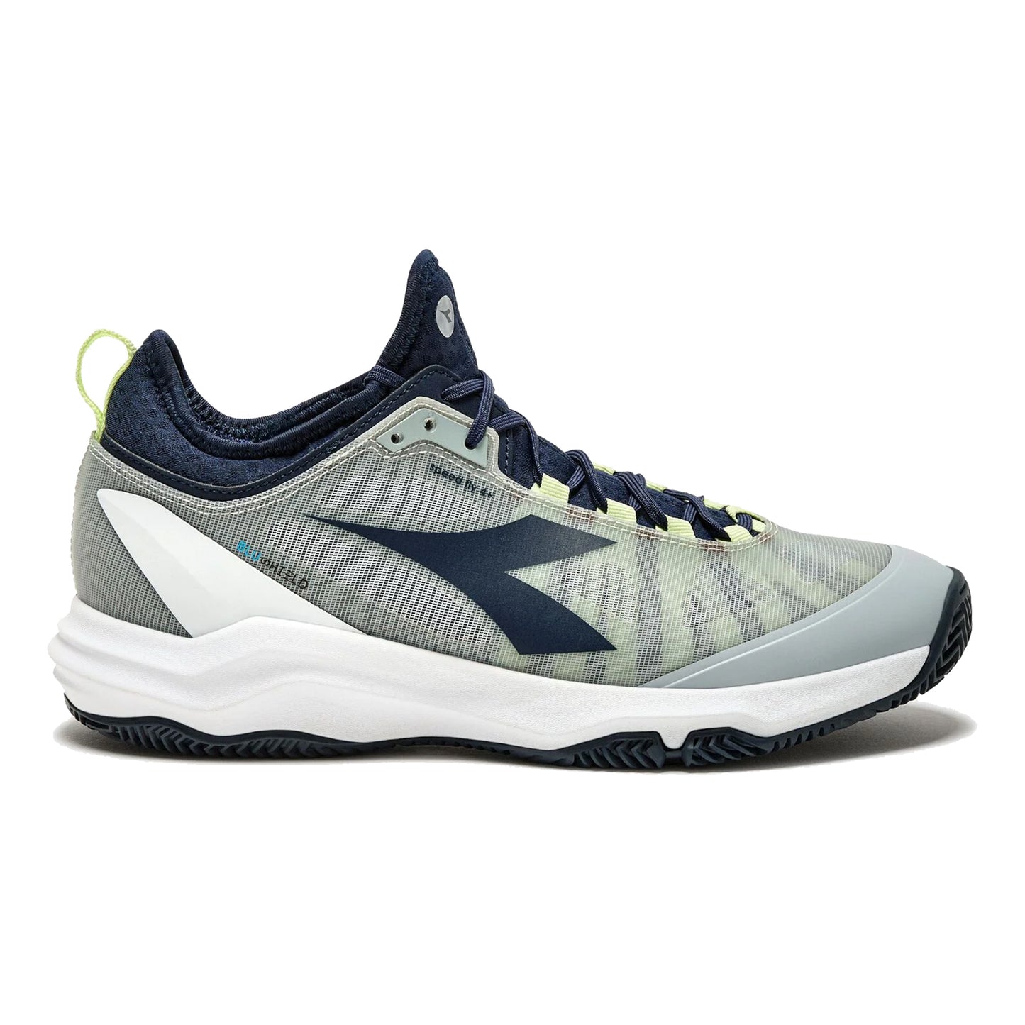 Diadora Speed Blushield Fly 4 + Zapatilla tierra batida Hombres-gris,azul