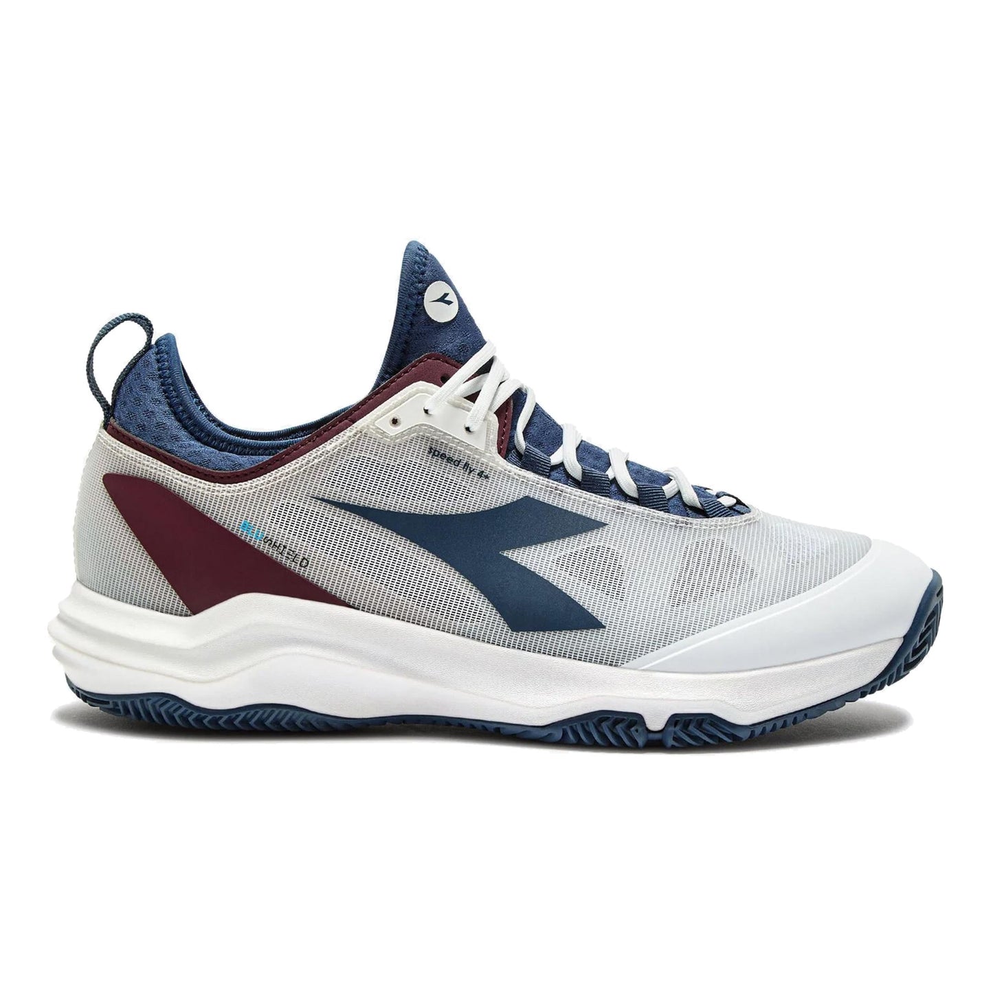 Diadora Speed Blushield Fly 4 + Zapatilla tierra batida Hombres-blanco