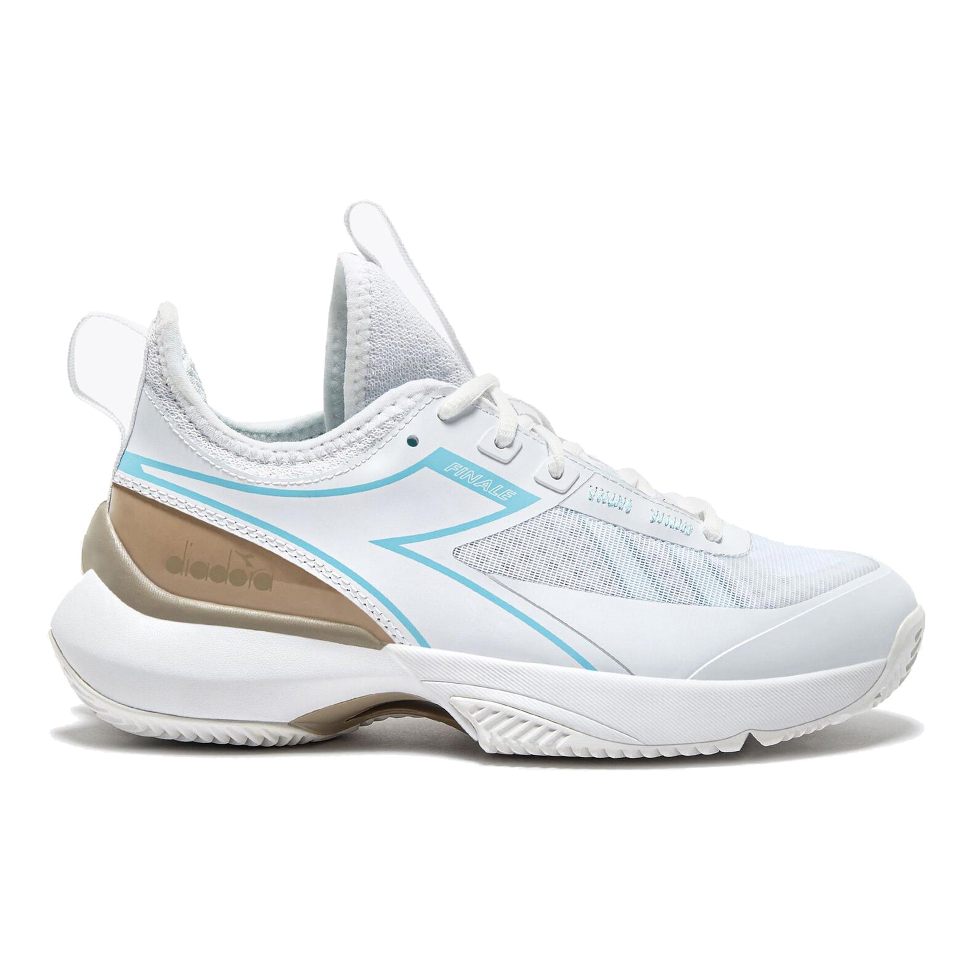 Diadora Finale Zapatilla Tierra Batida Mujeres-Blanco,Beige
