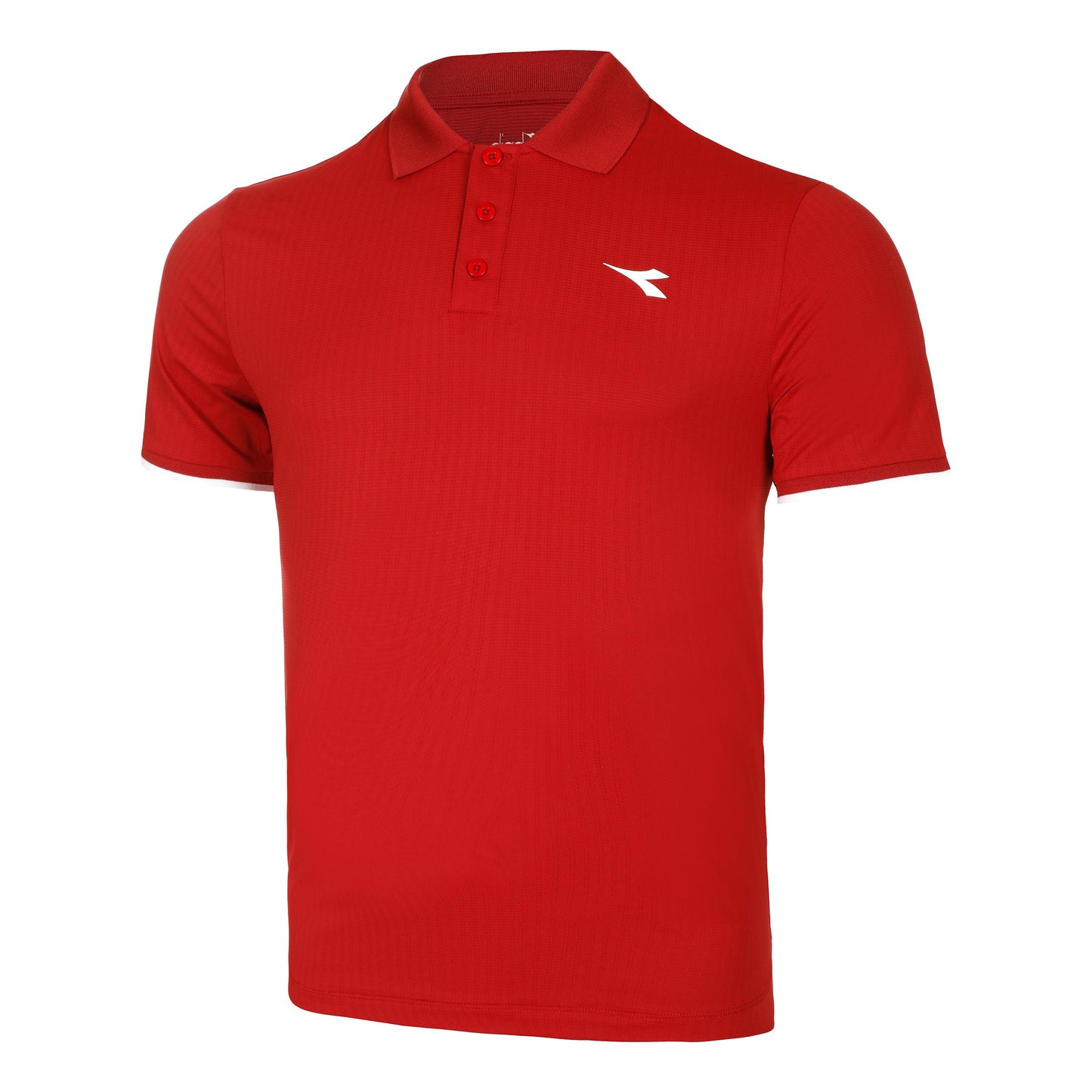 Diadora Icon Polo Hombres - rojo,