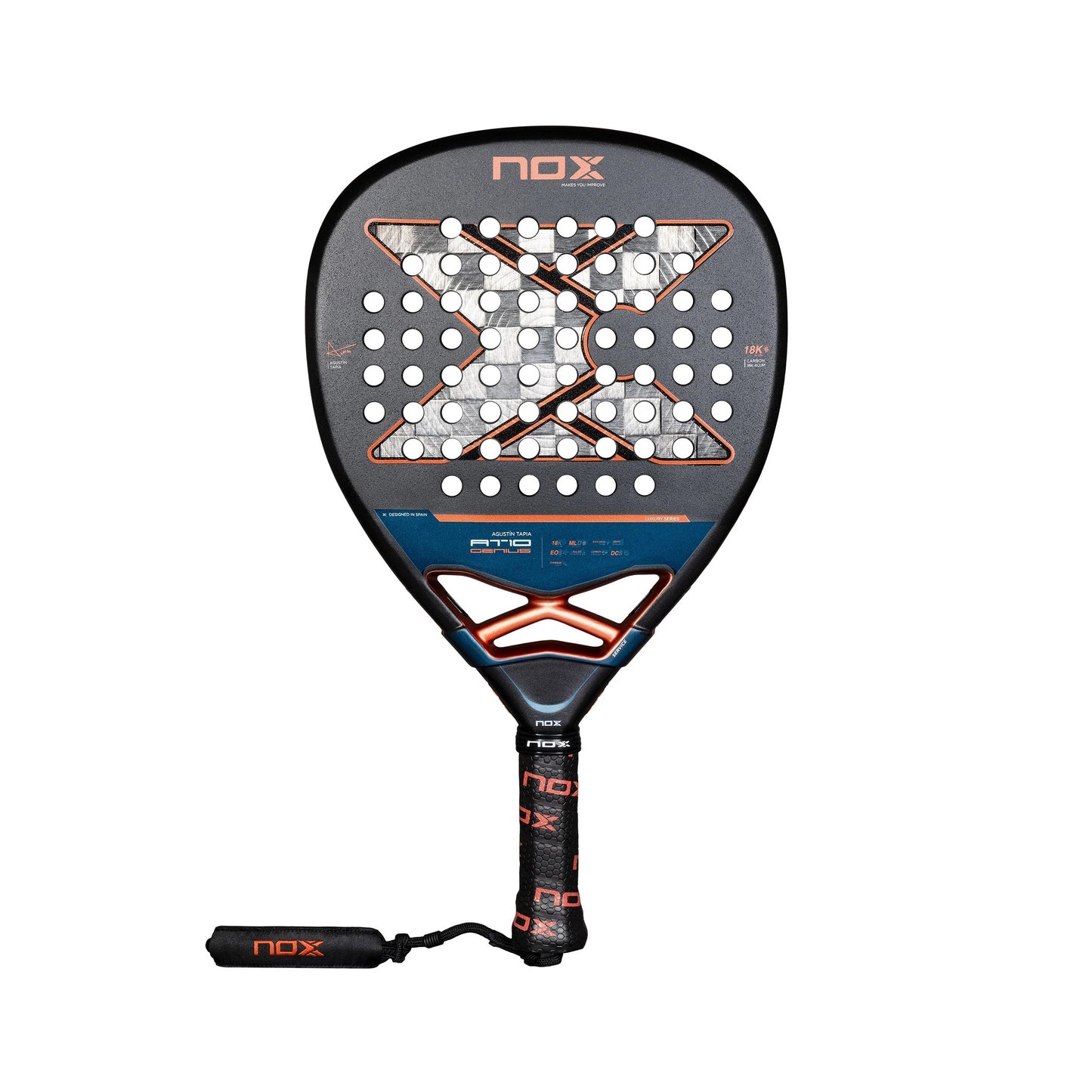 NOX AT10 Genius Attack 18K 2025 Pala de pádel Raqueta de segunda mano