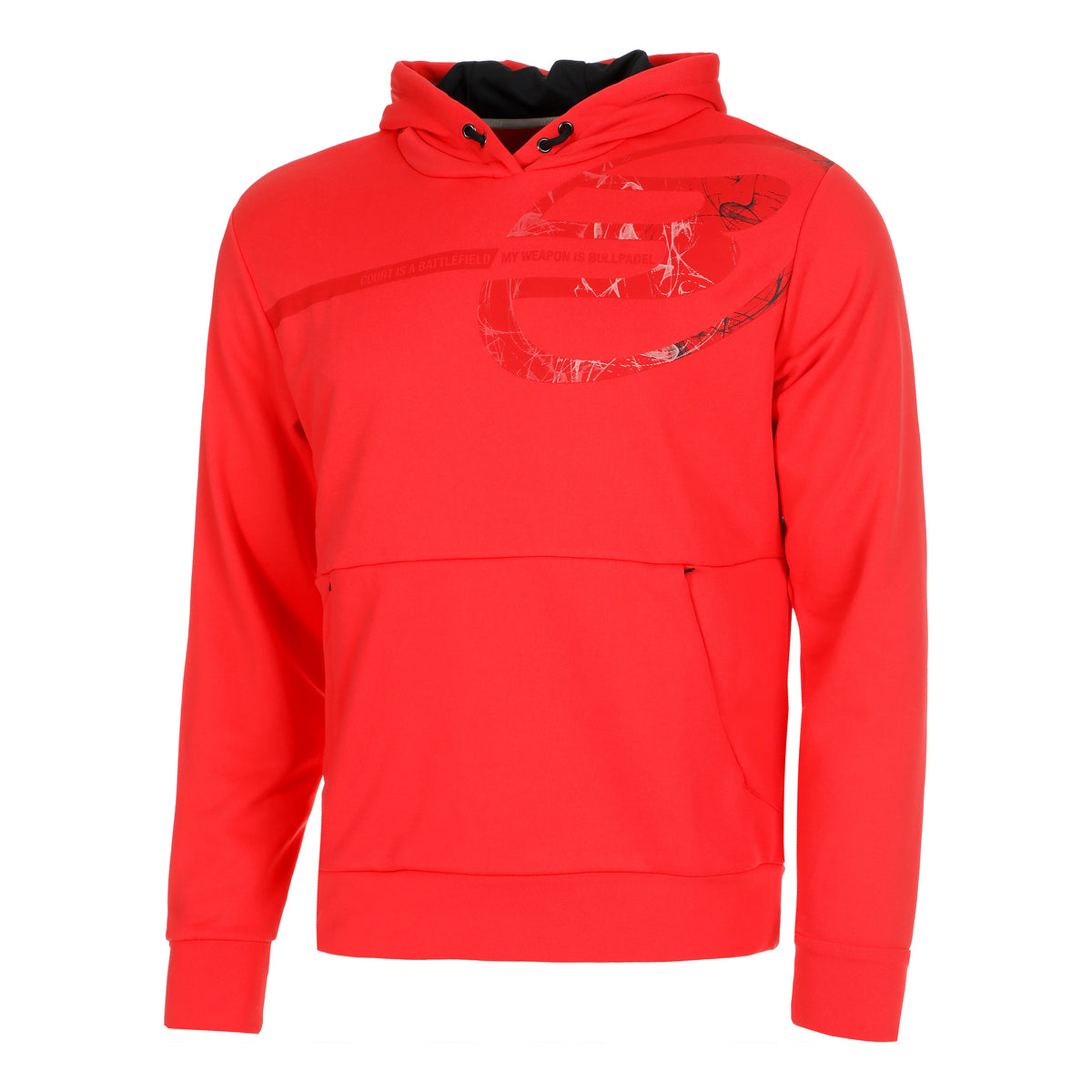 Bullpadel Baiona Sudadera Con Capucha Hombres-Berry