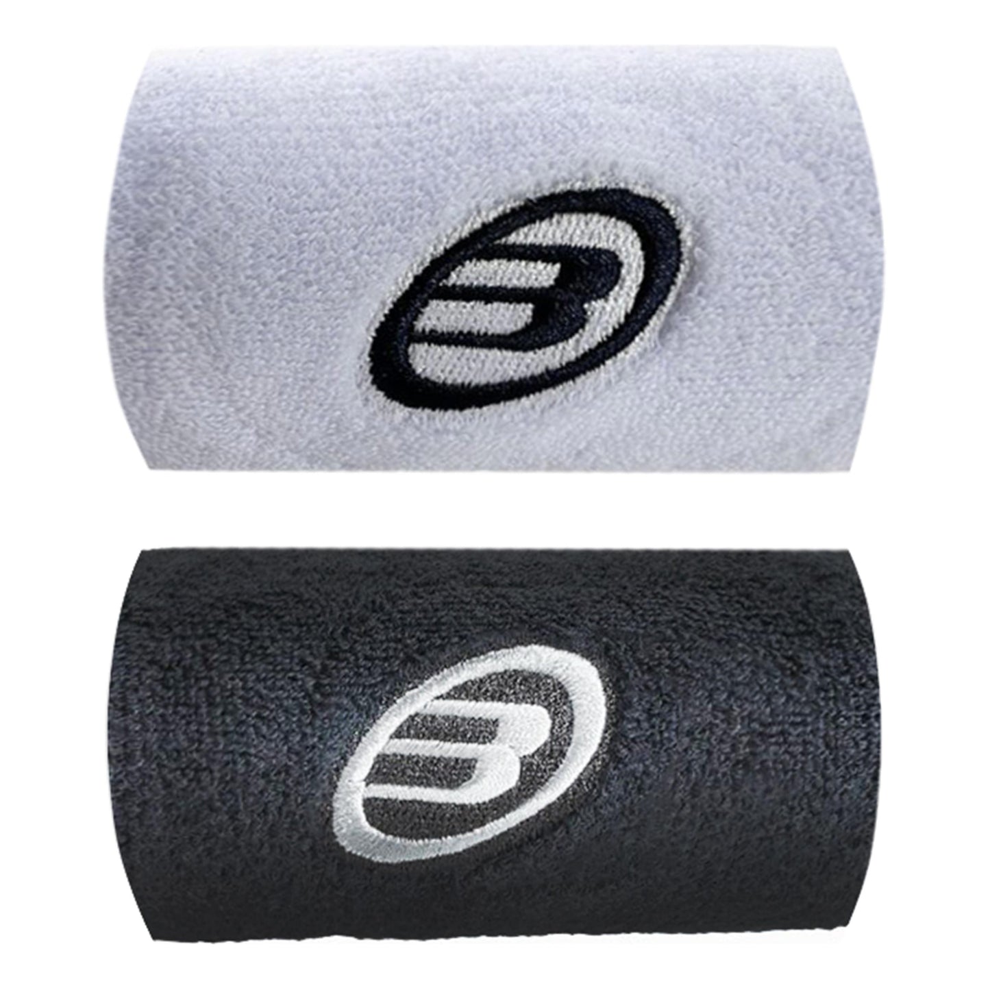 Bullpadel Cinta para sudor Hombres-blanco,negro