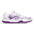 Point Zapatilla Tierra Batida Mujeres-Blanco,Lila