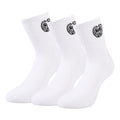 Gila Ankle Tech Calcetines de deporte Pack de 3 Unisex - blanco, negro